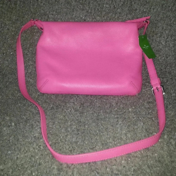 KATE SPADE-Grant Park-Starla-Cabaret Pink Pebbled Leather-AUTHENTIC-NWT - Picture 3 of 7